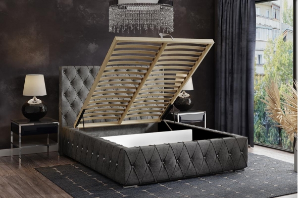 Łóżko tapicerowane GRAND